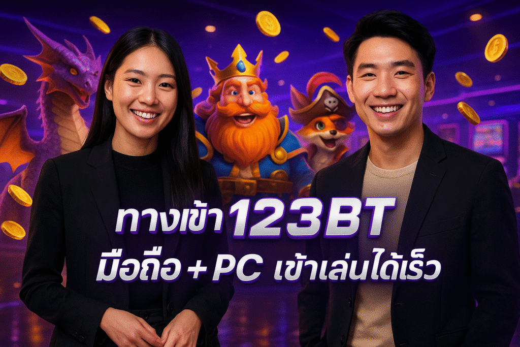 ทางเข้า 123BET มือถือ + PC เข้าเล่นได้เร็ว