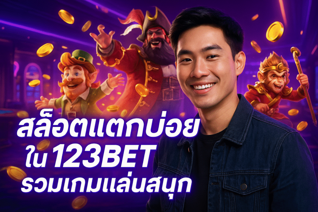 สล็อตแตกบ่อยใน 123BET รวมเกมเล่นสนุก