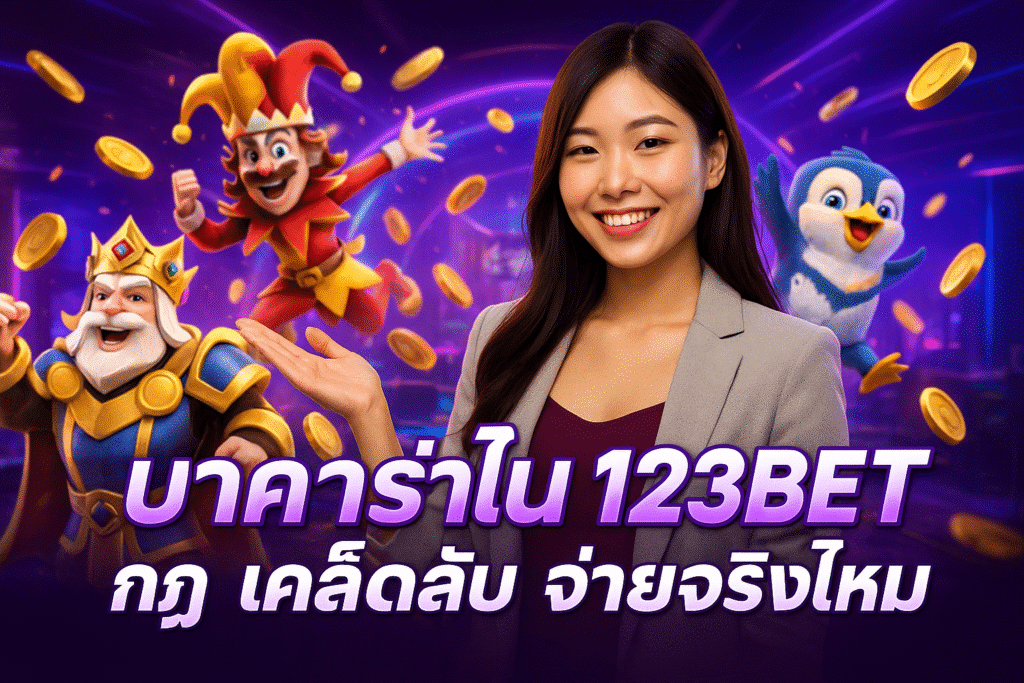 บาคาร่าใน 123BET กฎ เคล็ดลับ จ่ายจริงไหม