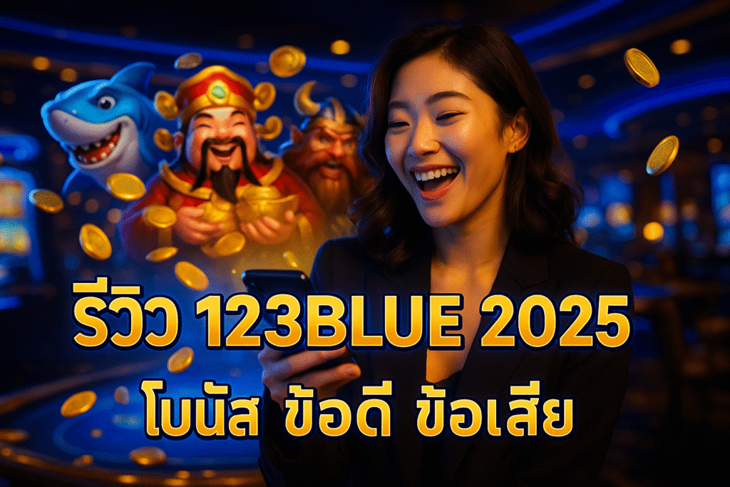 รีวิว 123BLUE 2025 – โบนัส ข้อดี ข้อเสีย