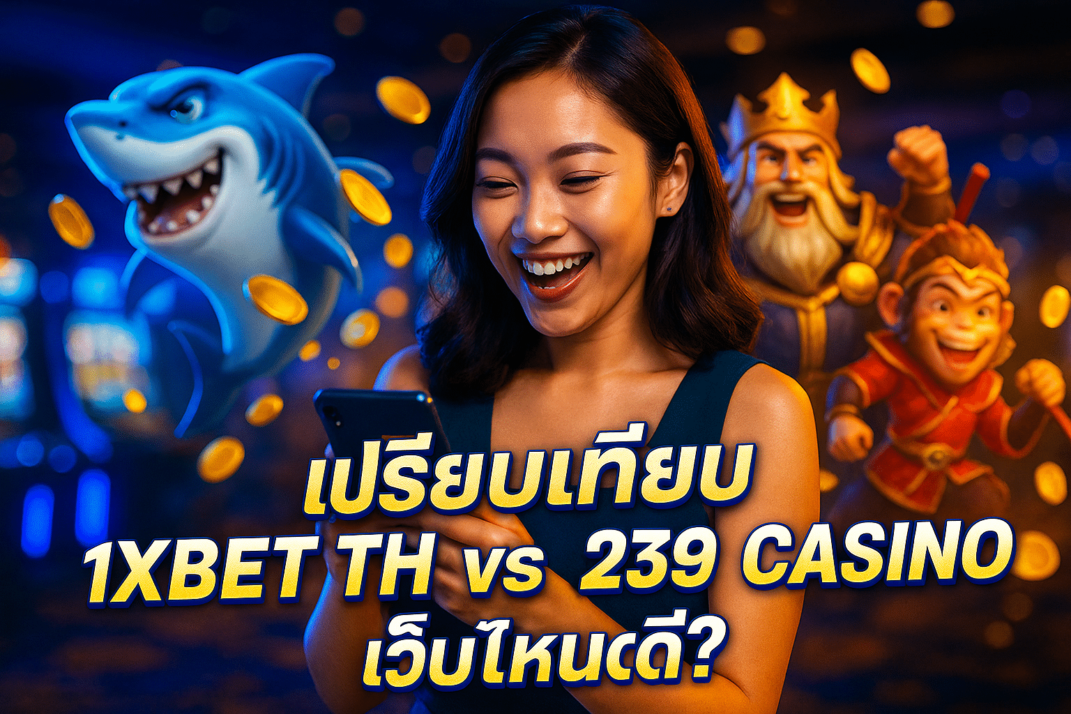 เปรียบเทียบ 1XBET TH vs 239 CASINO เว็บไหนดี?
